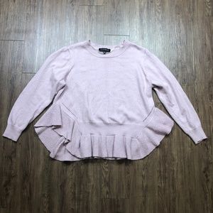 Eloquii | 22/24 | Flounce Hem Sweater